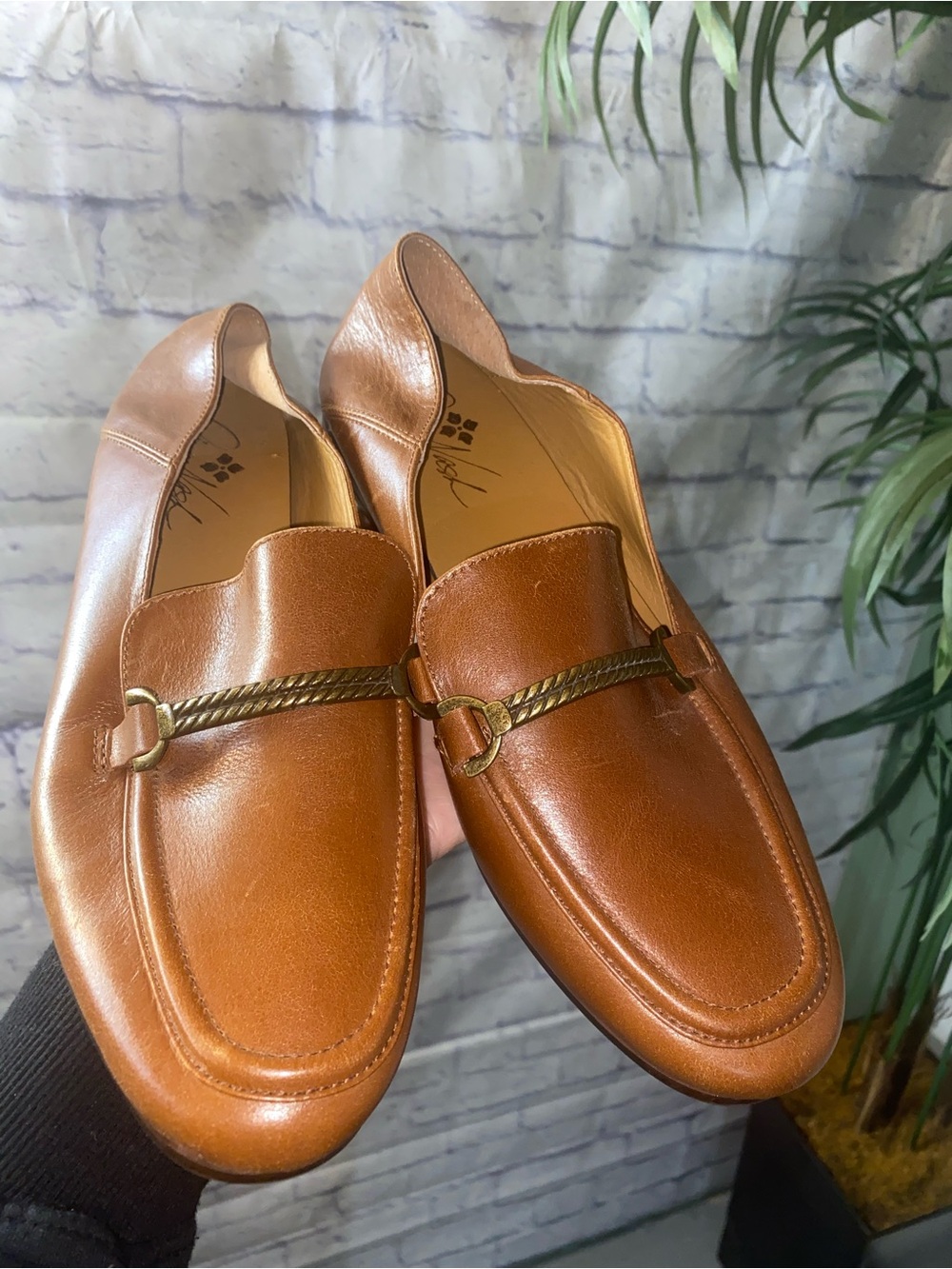Patricia Nash leather loafers